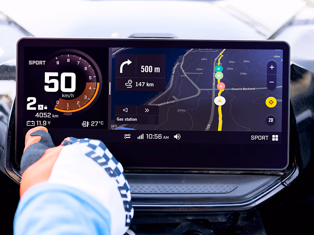 10,25-Zoll-Touchscreen-Display
